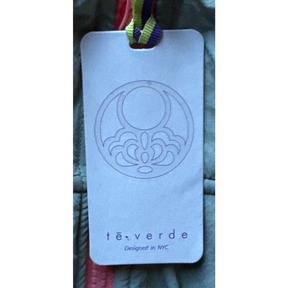 Te Verde Women's 1/4 Zip Fleece Pullover Sweatshirt Green Size XL New with Tag - Picture 2 of 3